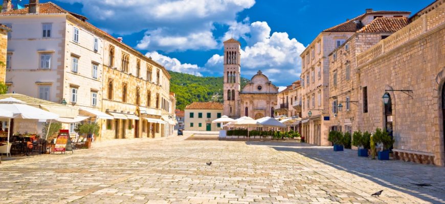 Centre of Hvar