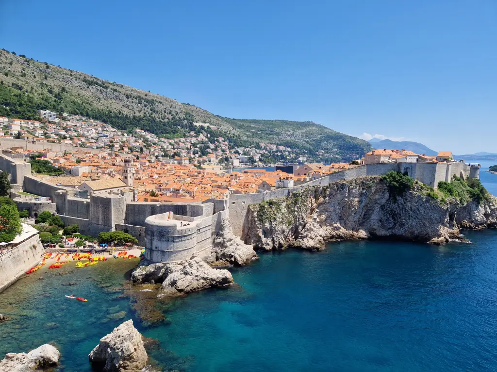 Amazing Dubrovnik walls