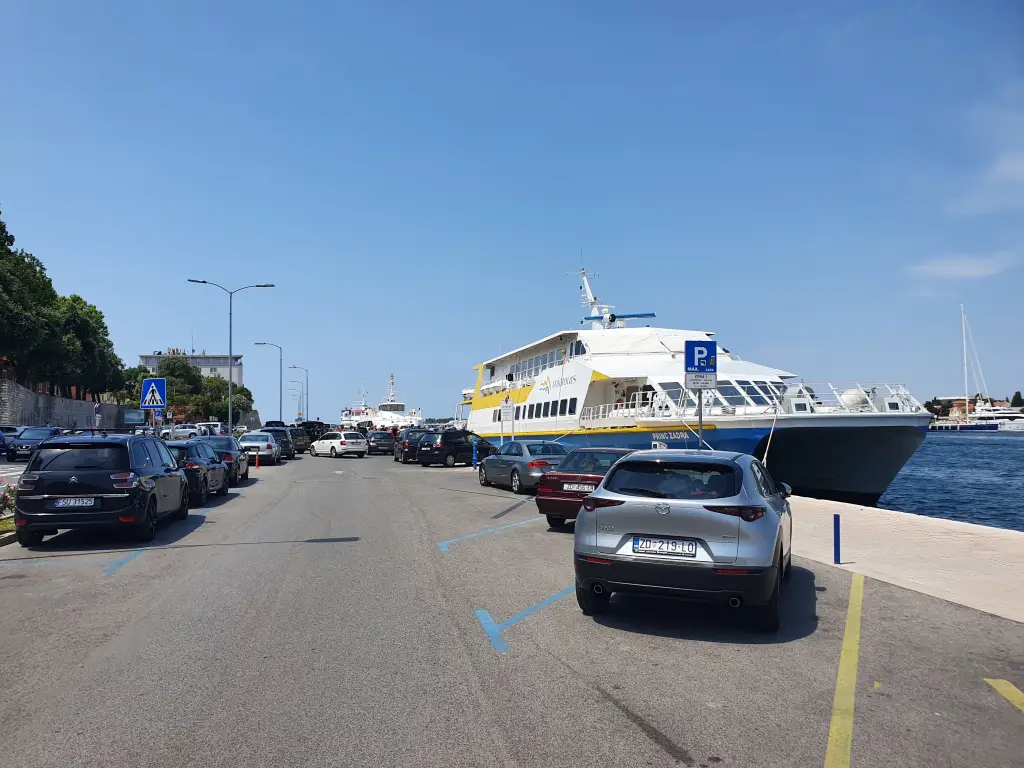 Old town port in Zadar